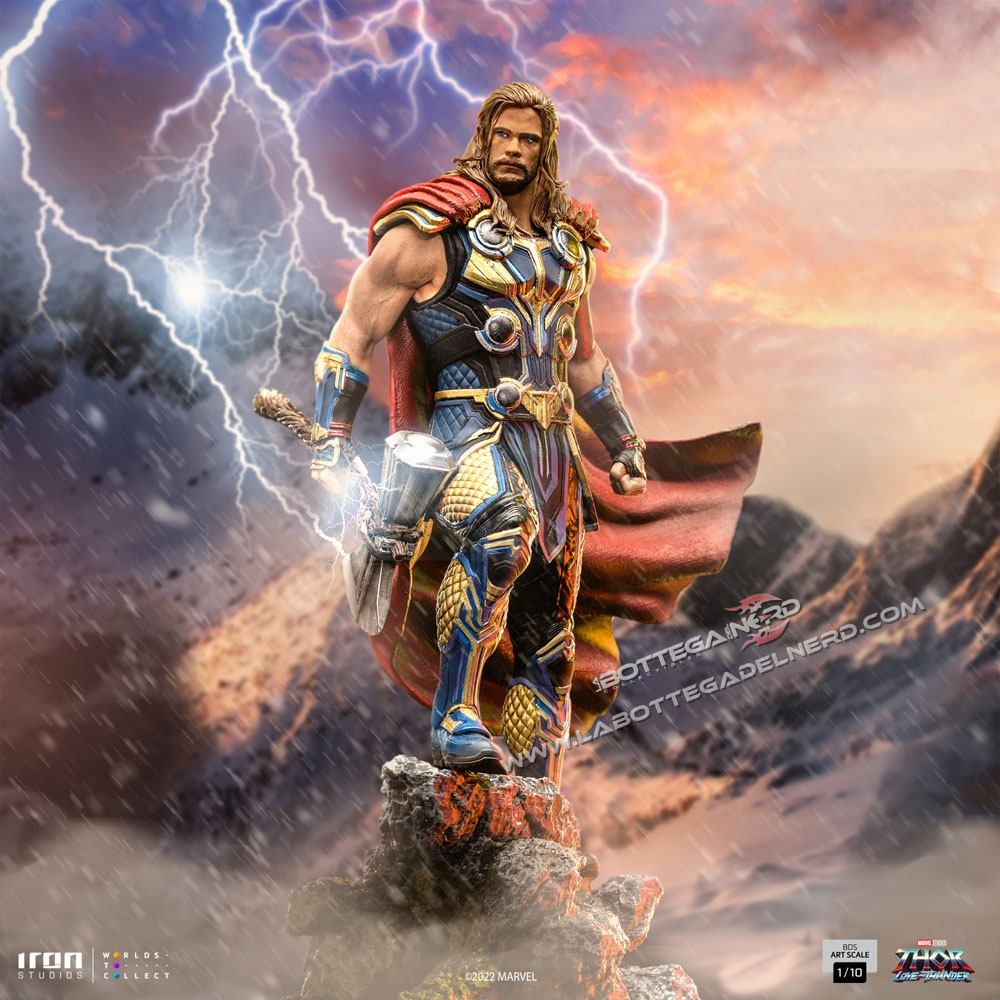 Thor: Love and Thunder - BDS Art Scale Statue 1/10 Thor 26cm - immagine 2