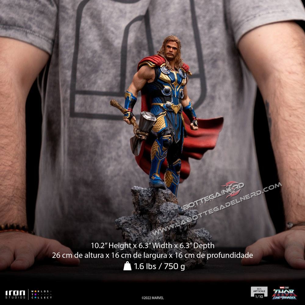 Thor: Love and Thunder - BDS Art Scale Statue 1/10 Thor 26cm - immagine 10