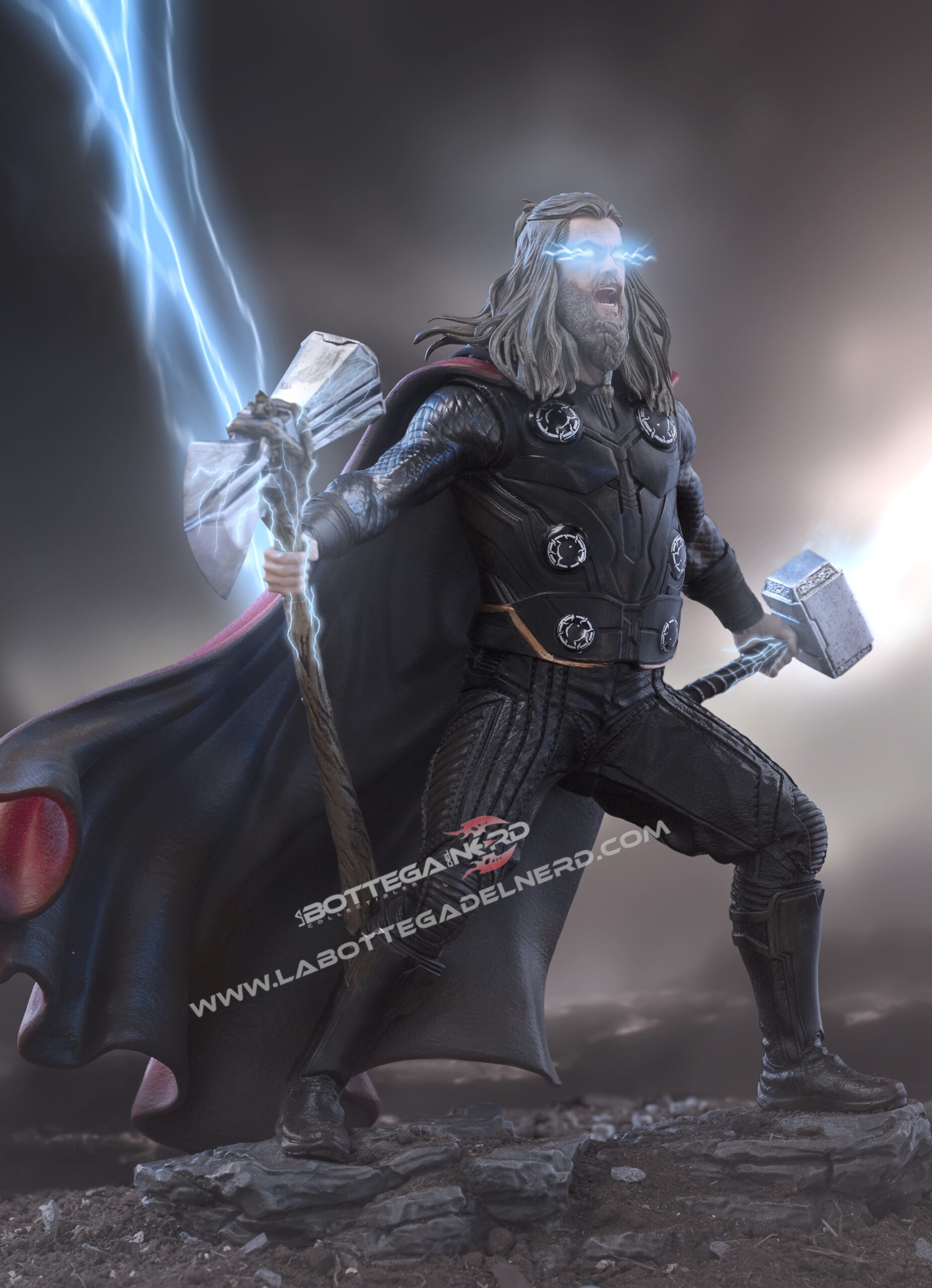The Infinity Saga - BDS Statue 1/10 Thor Ultimate 23cm - immagine 2