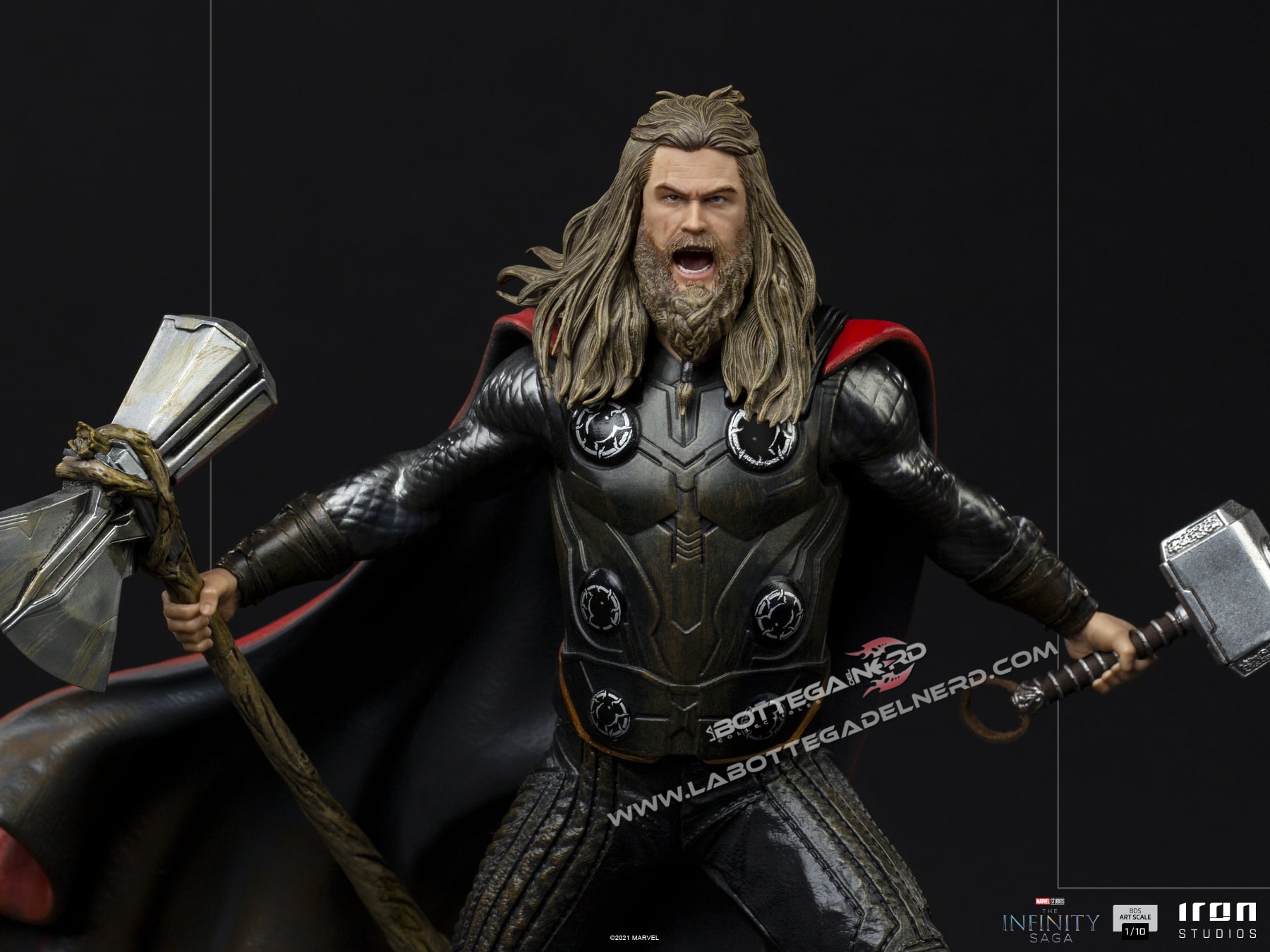 The Infinity Saga - BDS Statue 1/10 Thor Ultimate 23cm - immagine 4