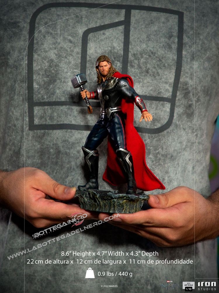 The Infinity Saga - BDS Statue 1/10 Thor Battle of NY 22cm - immagine 6