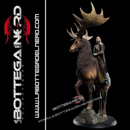 Lo Hobbit - Statua 1/6 Thranduil on Elk 68cm