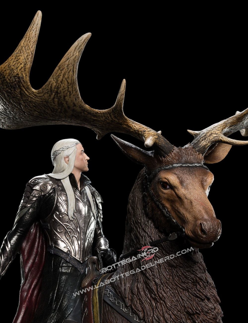 Lo Hobbit - Statua 1/6 Thranduil on Elk 68cm - immagine 7