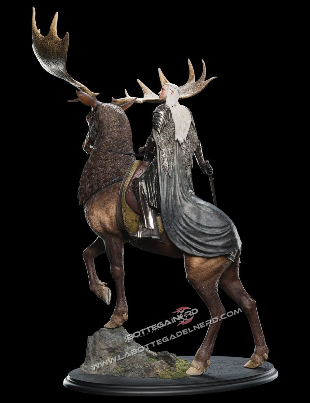 Lo Hobbit - Statua 1/6 Thranduil on Elk 68cm - immagine 4