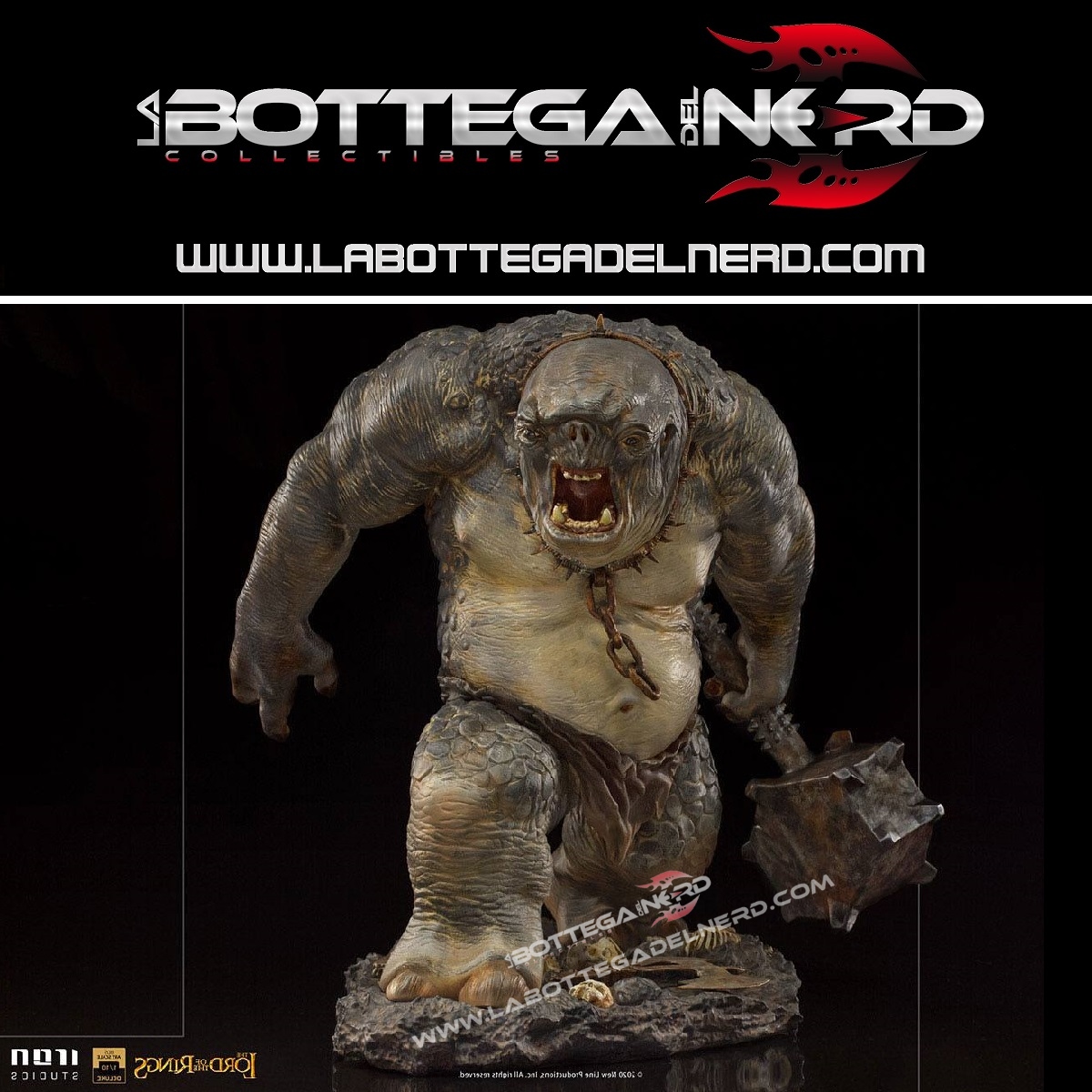 Lord Of The Rings - Deluxe Art Scale Statua 1/10 Cave Troll 46cm