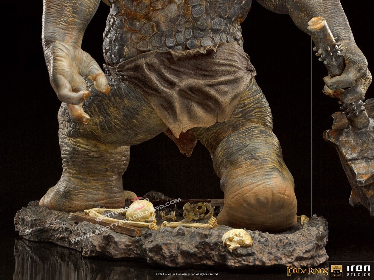 Lord Of The Rings - Deluxe Art Scale Statua 1/10 Cave Troll 46cm - immagine 7