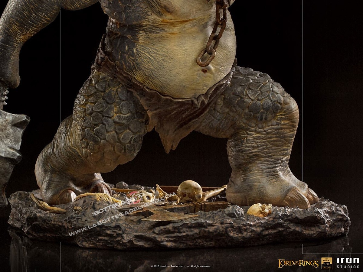 Lord Of The Rings - Deluxe Art Scale Statua 1/10 Cave Troll 46cm - immagine 6