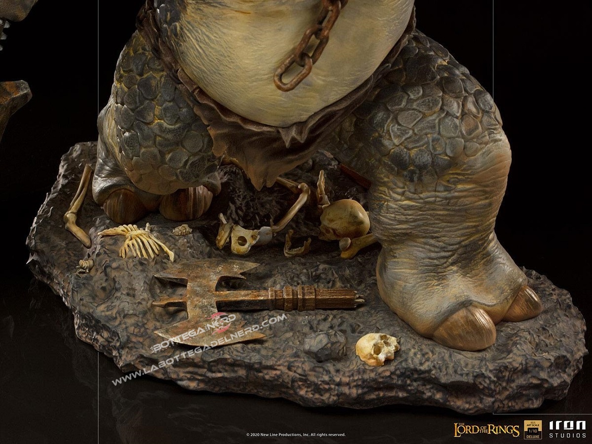 Lord Of The Rings - Deluxe Art Scale Statua 1/10 Cave Troll 46cm - immagine 5