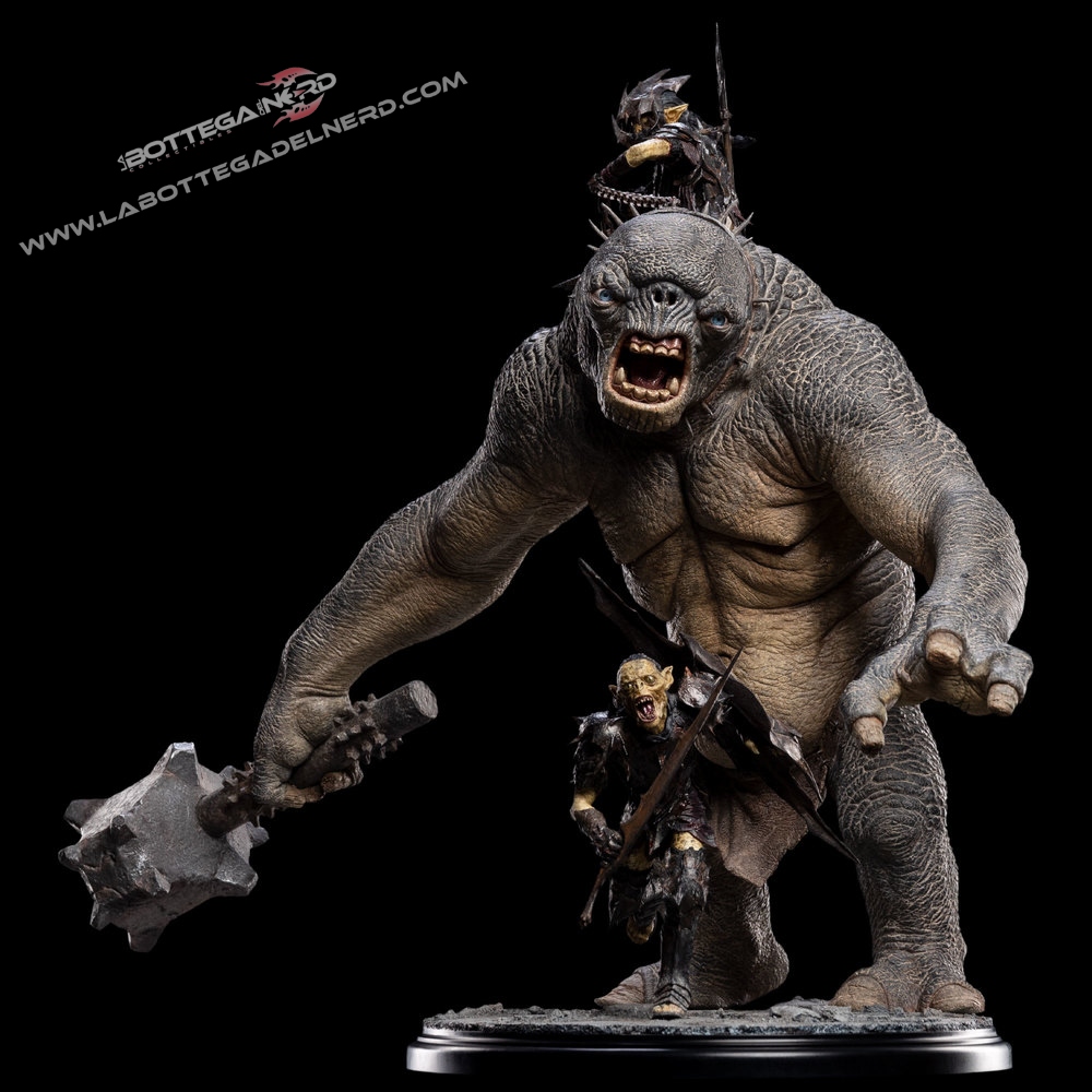 The Lord of the Rings - Statua 1/6 The Cave Troll of Moria 62cm - immagine 2