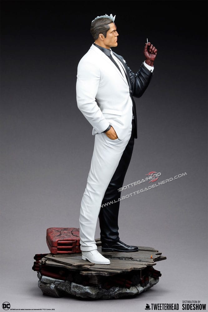 DC Comics - Maquette Statue 1/4 Two-Face (Due Facce) 52cm - immagine 9