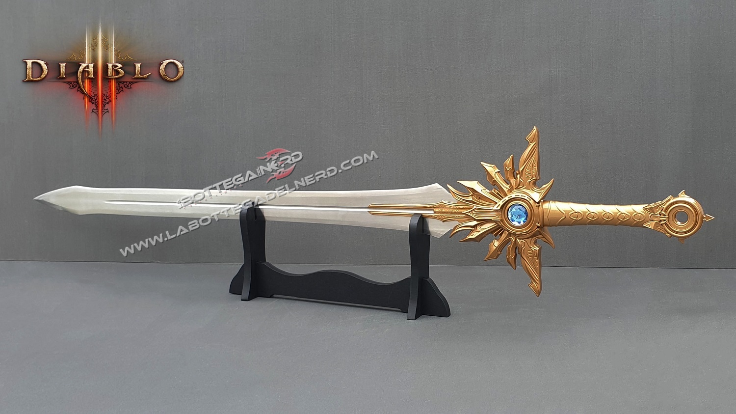 DIABLO III - Replica Deluxe Spada della Giustizia TYRAEL SWORD 1:1 - immagine 4