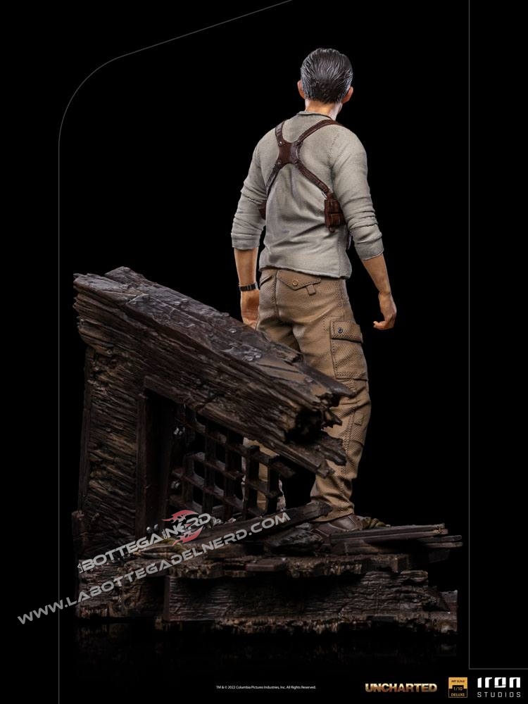 Uncharted - Art Scale Statue 1/10 Nathan Drake DELUXE 22cm - immagine 5