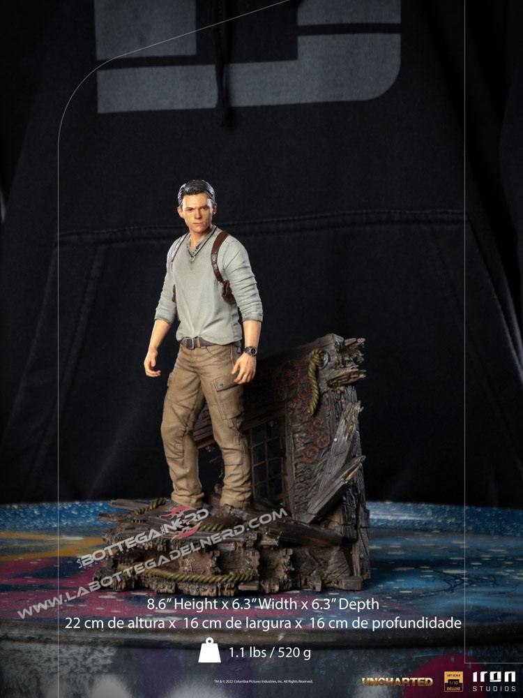 Uncharted - Art Scale Statue 1/10 Nathan Drake DELUXE 22cm - immagine 3