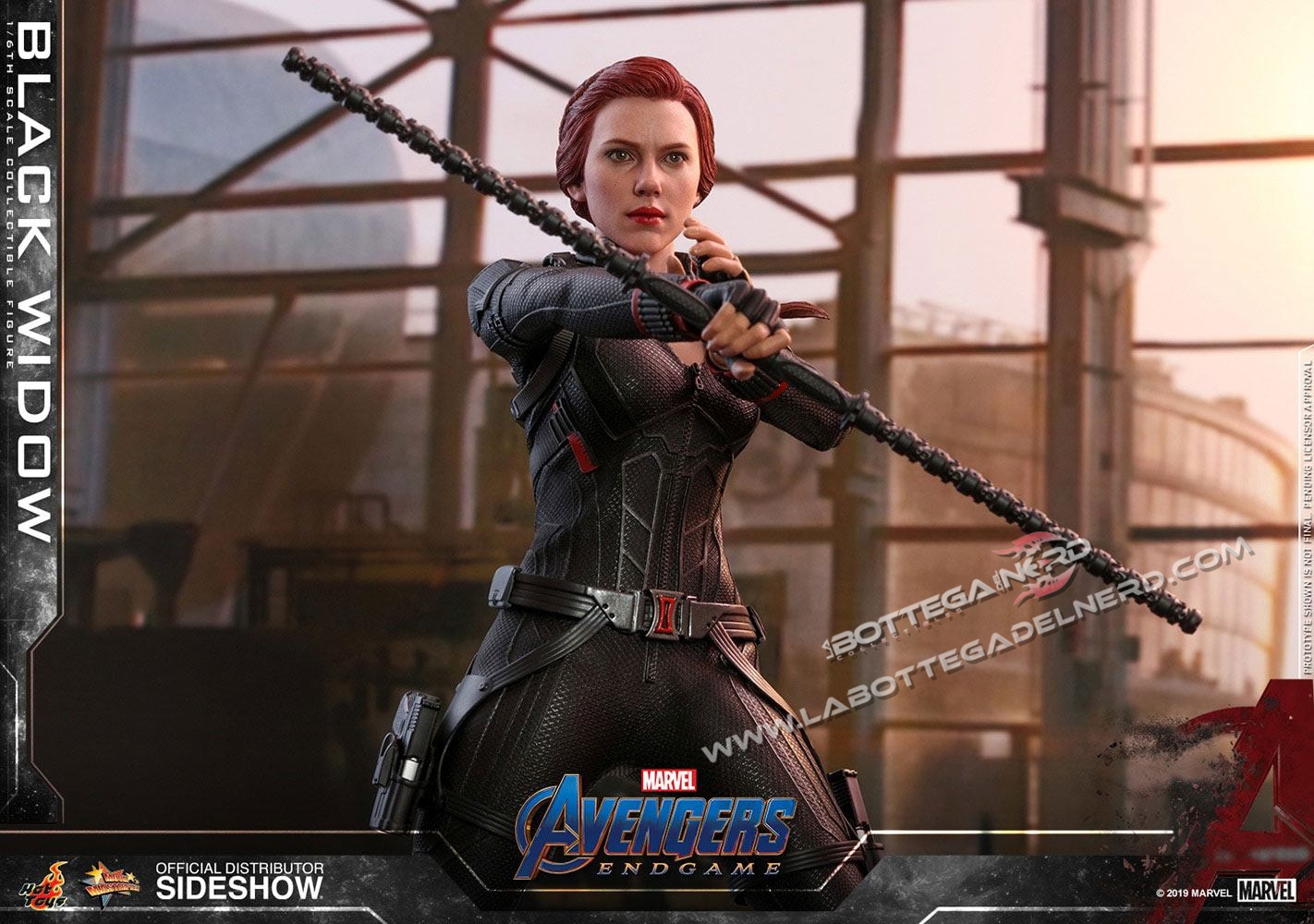 Avengers: Endgame - Action Figure 1/6 Black Widow 28cm - immagine 4