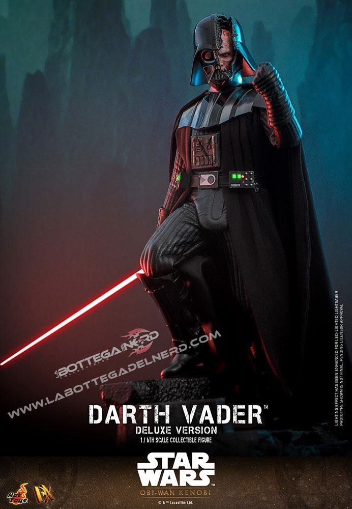 Star Wars: Obi-Wan Kenobi - Action Figure 1/6 Darth Vader DELUXE 35cm - immagine 5