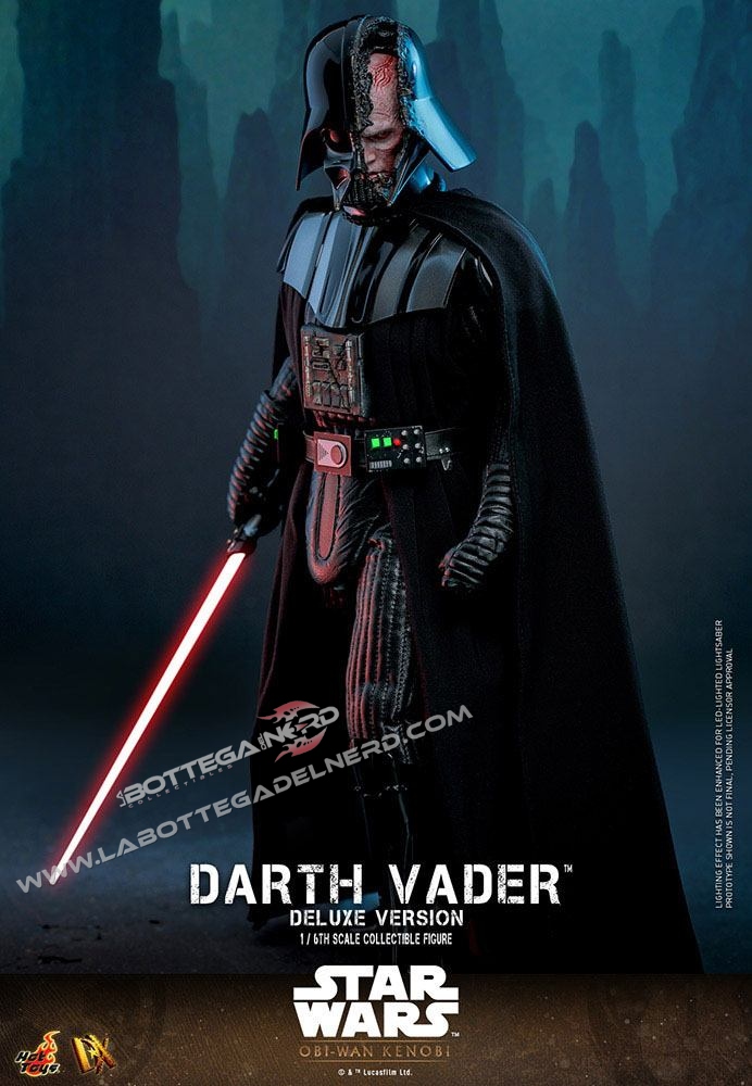 Star Wars: Obi-Wan Kenobi - Action Figure 1/6 Darth Vader DELUXE 35cm - immagine 6