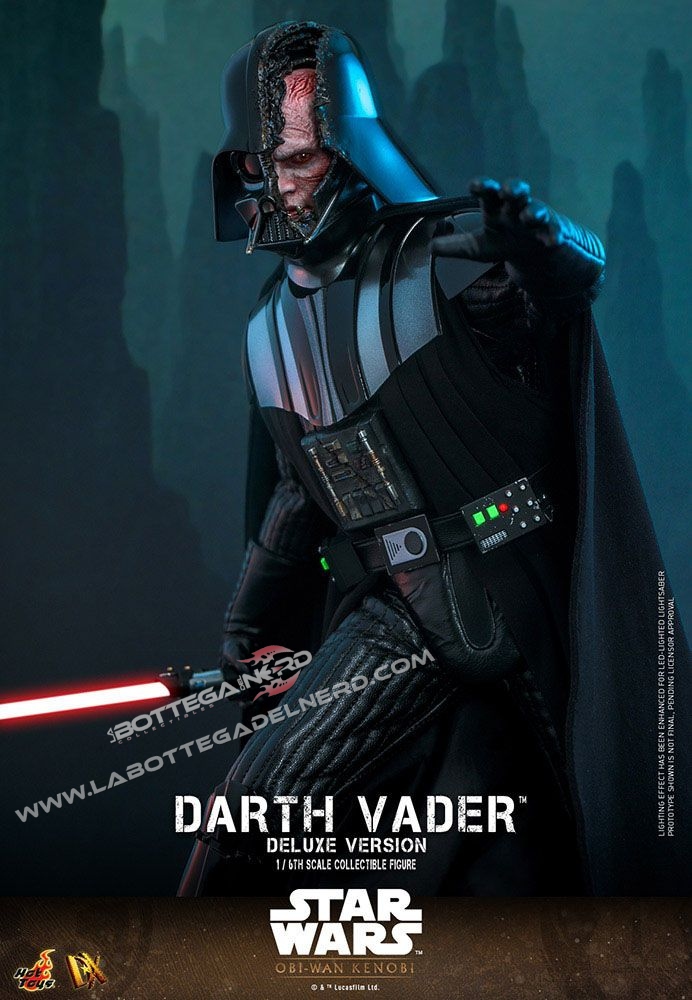 Star Wars: Obi-Wan Kenobi - Action Figure 1/6 Darth Vader DELUXE 35cm - immagine 4