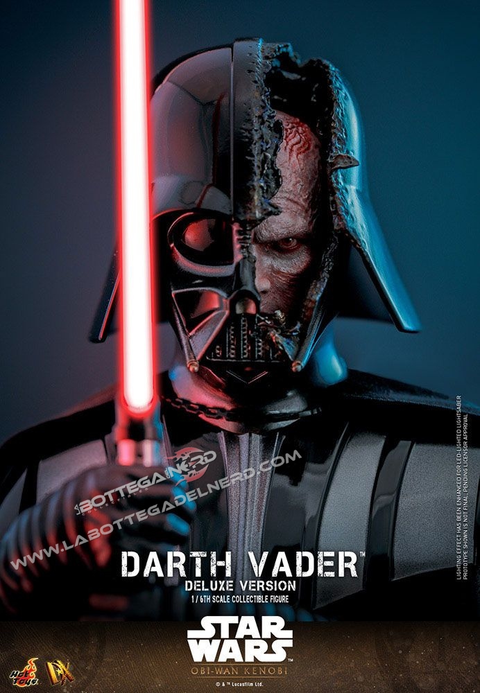 Star Wars: Obi-Wan Kenobi - Action Figure 1/6 Darth Vader DELUXE 35cm - immagine 7