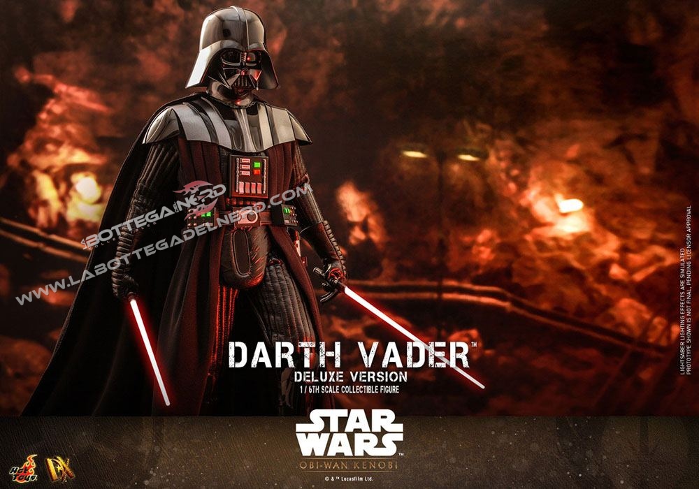 Star Wars: Obi-Wan Kenobi - Action Figure 1/6 Darth Vader DELUXE 35cm - immagine 9