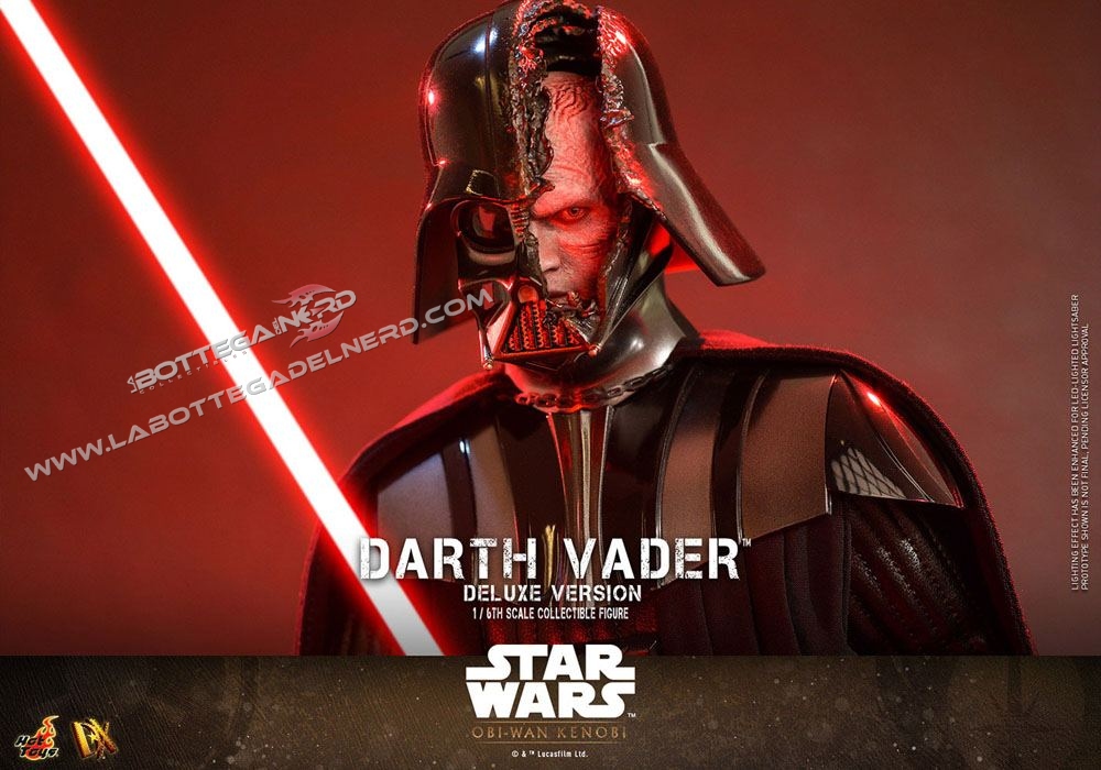 Star Wars: Obi-Wan Kenobi - Action Figure 1/6 Darth Vader DELUXE 35cm - immagine 8