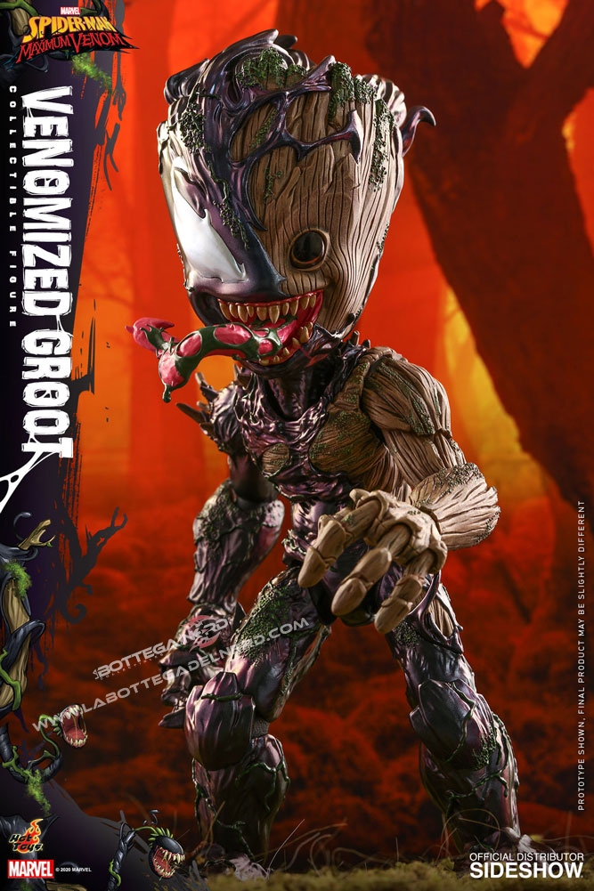 Marvel's Spider-Man - Action Figure 1/6 Venomized Groot 25cm - immagine 5