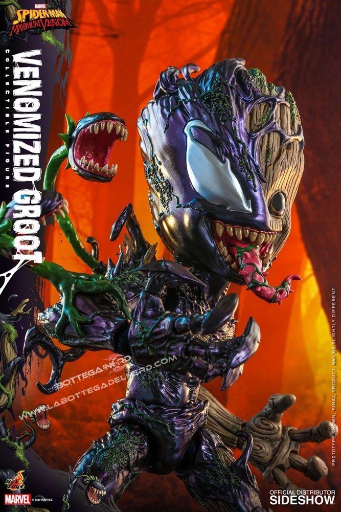 Marvel's Spider-Man - Action Figure 1/6 Venomized Groot 25cm - immagine 4
