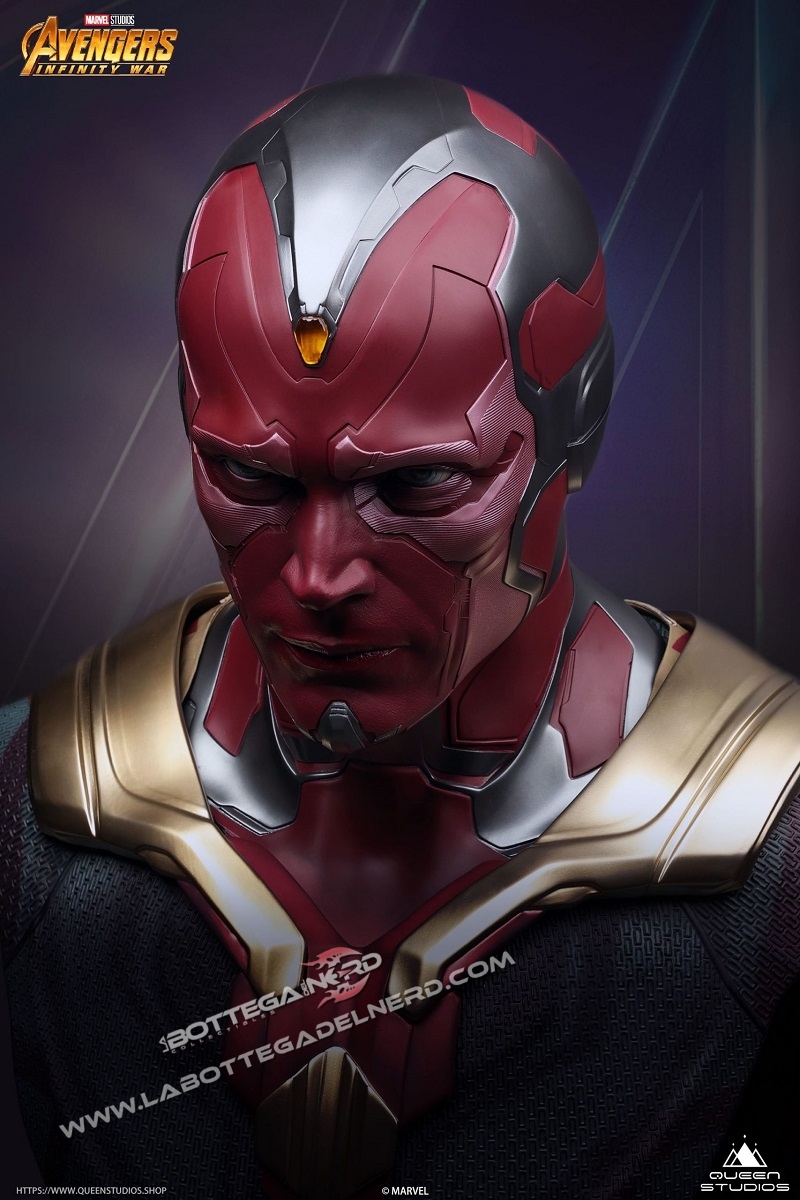 MARVEL - Avengers: Infinity War Busto 1:1 Queen Studios Vision - immagine 6