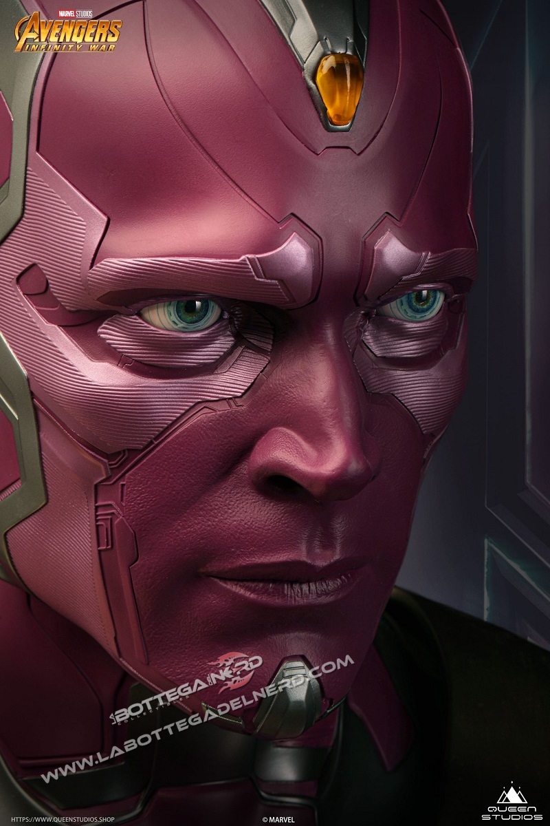 MARVEL - Avengers: Infinity War Busto 1:1 Queen Studios Vision - immagine 8