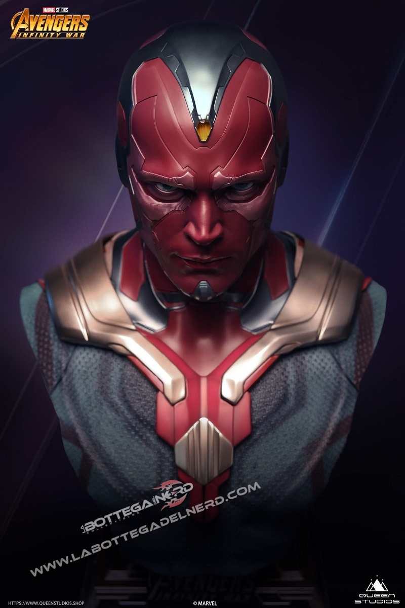 MARVEL - Avengers: Infinity War Busto 1:1 Queen Studios Vision - immagine 2