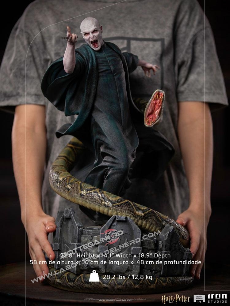 Harry Potter - Legacy Replica Statue 1/4 Voldemort & Nagini 58cm - immagine 9