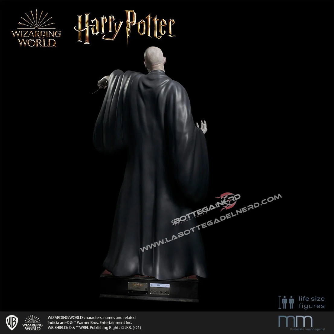 Harry Potter - Life-Size Statue Voldemort (Dimensioni reali) 211cm - immagine 3