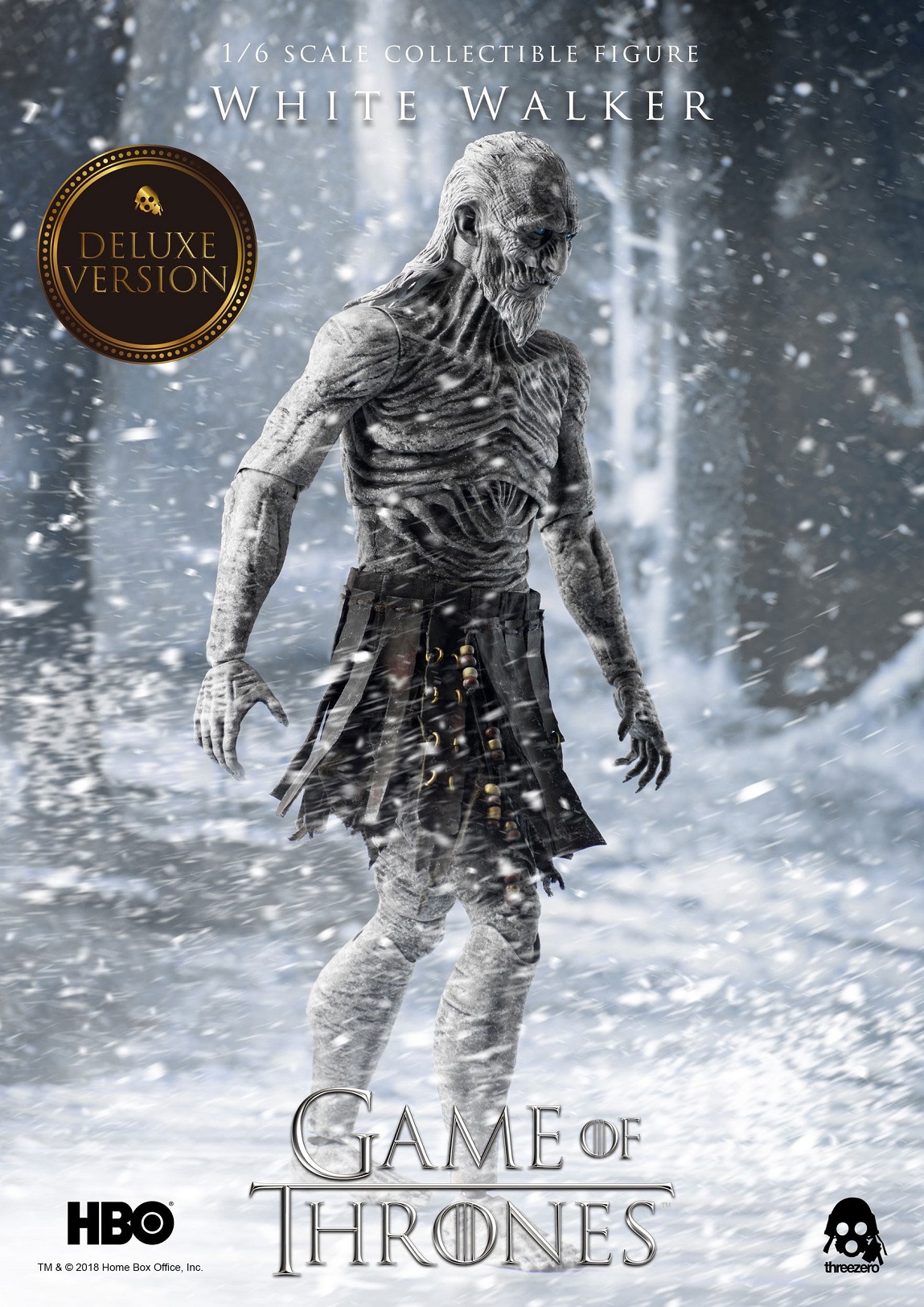 Game of Thrones - White Walker Deluxe 33cm - immagine 4