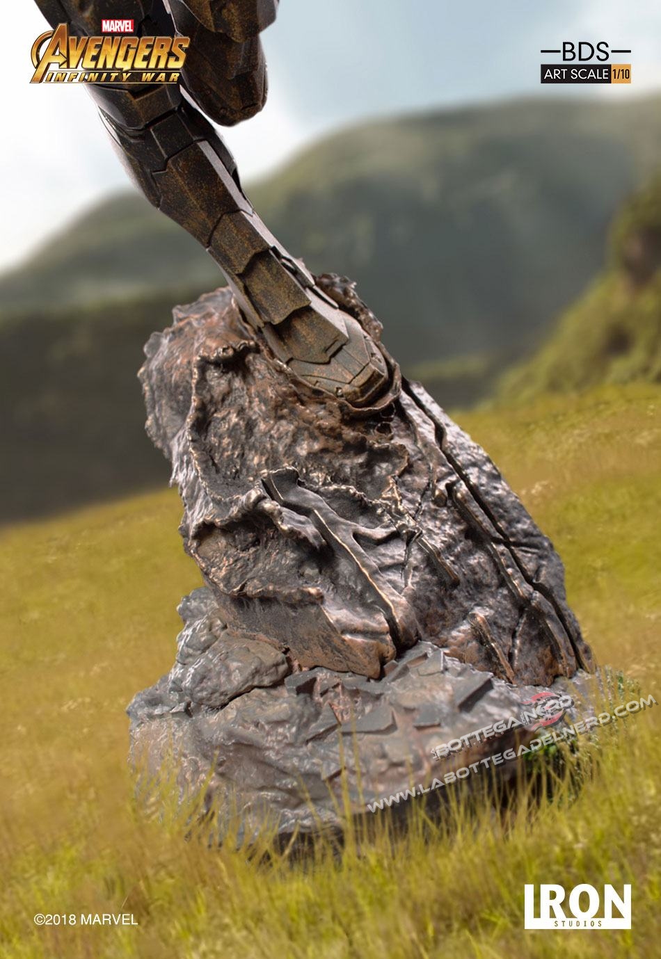 Avengers Infinity War - Statua War Machine 30cm - immagine 3