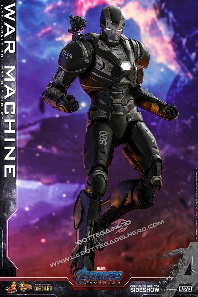 Avengers Endgame - Diecast Action Figure War Machine 32cm - immagine 6