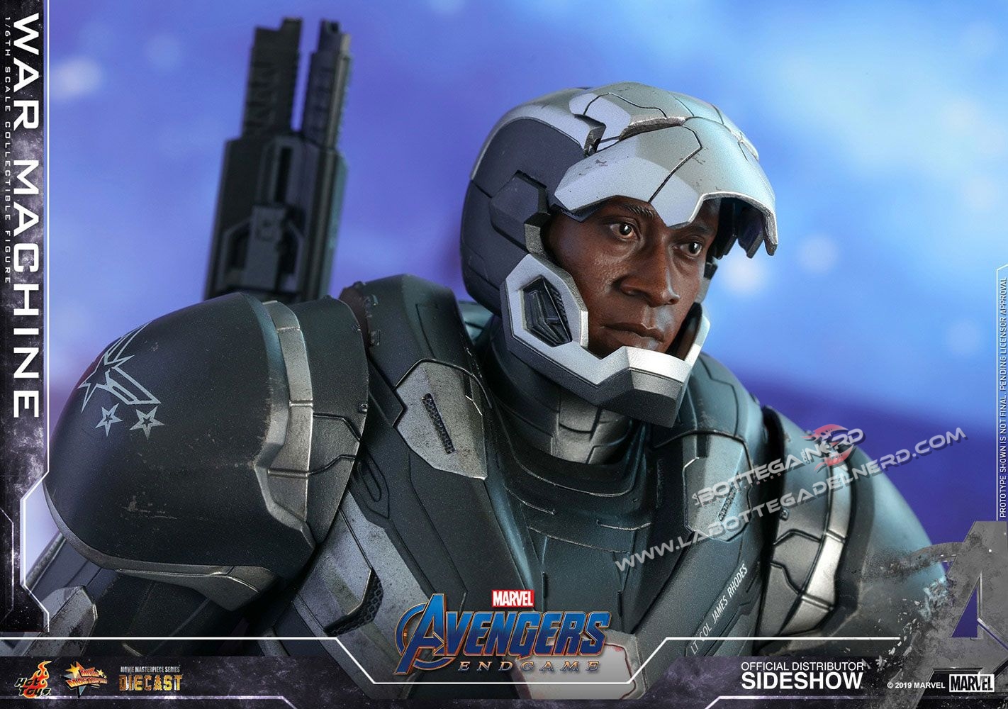 Avengers Endgame - Diecast Action Figure War Machine 32cm - immagine 5