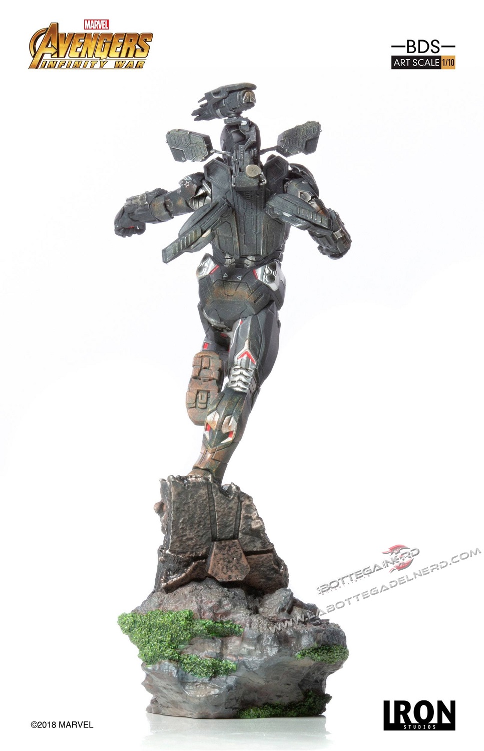 Avengers Infinity War - Statua War Machine 30cm - immagine 2