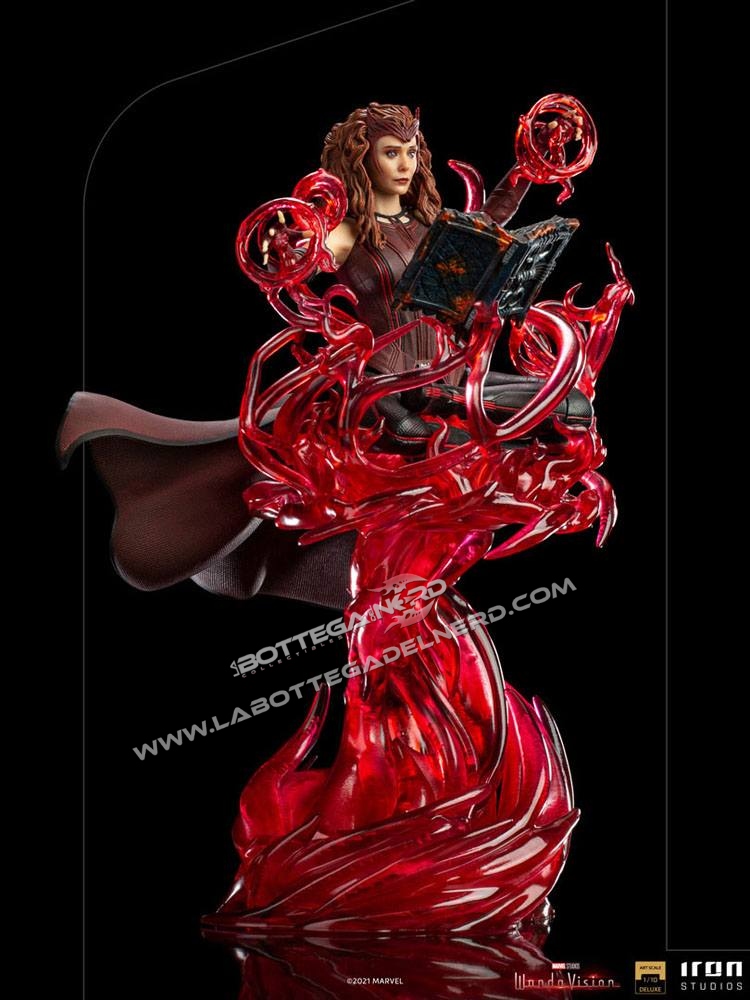 WandaVision - Deluxe Art Scale Statue 1/10 Scarlet Witch 24cm - immagine 9
