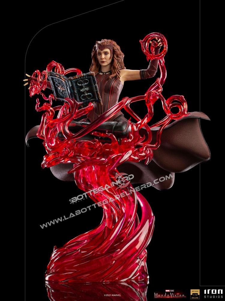 WandaVision - Deluxe Art Scale Statue 1/10 Scarlet Witch 24cm - immagine 8