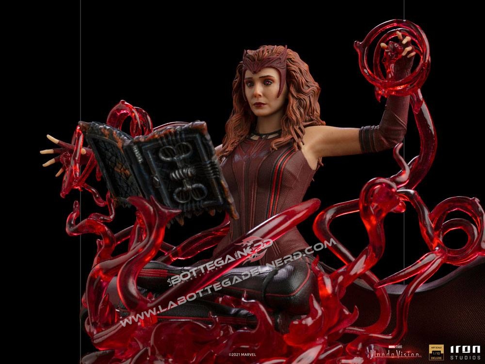 WandaVision - Deluxe Art Scale Statue 1/10 Scarlet Witch 24cm - immagine 6