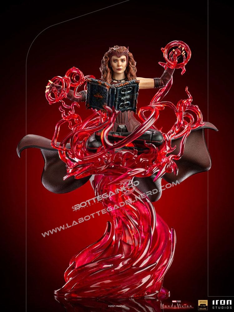 WandaVision - Deluxe Art Scale Statue 1/10 Scarlet Witch 24cm - immagine 4