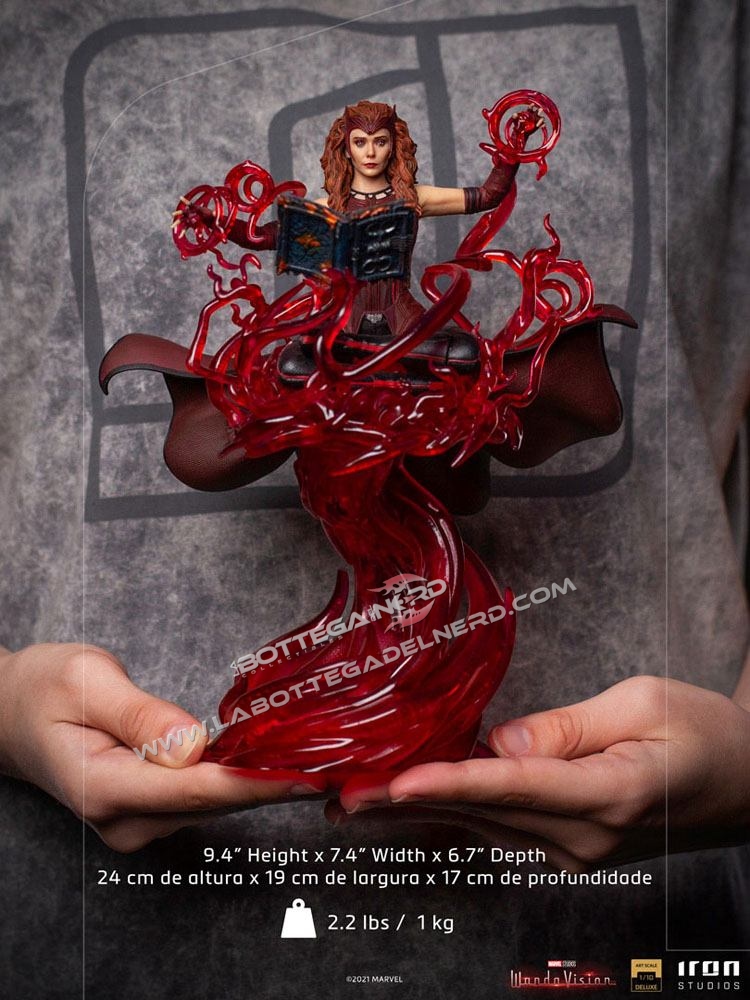 WandaVision - Deluxe Art Scale Statue 1/10 Scarlet Witch 24cm - immagine 10