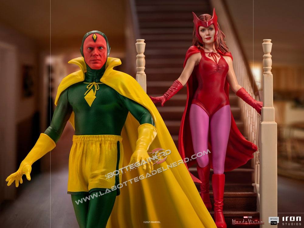 WandaVision - Art Scale Statue 1/10 Vision Halloween Version 22cm - immagine 6
