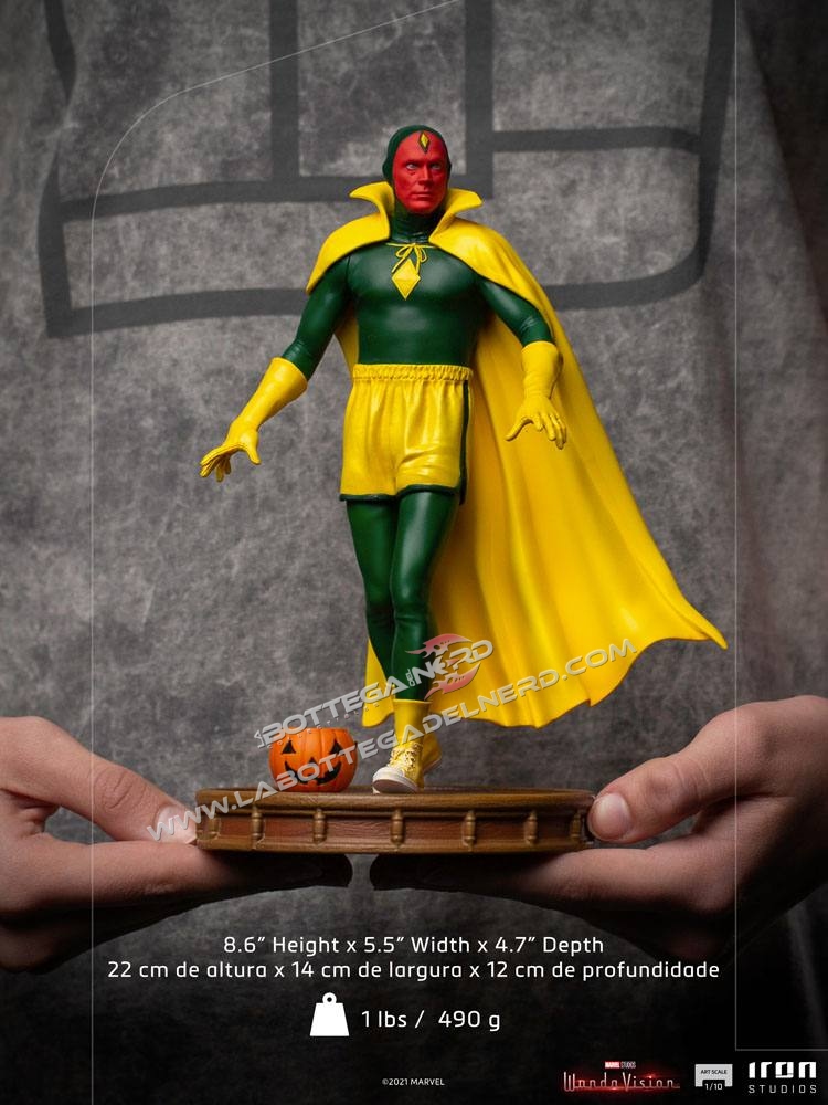 WandaVision - Art Scale Statue 1/10 Vision Halloween Version 22cm - immagine 8