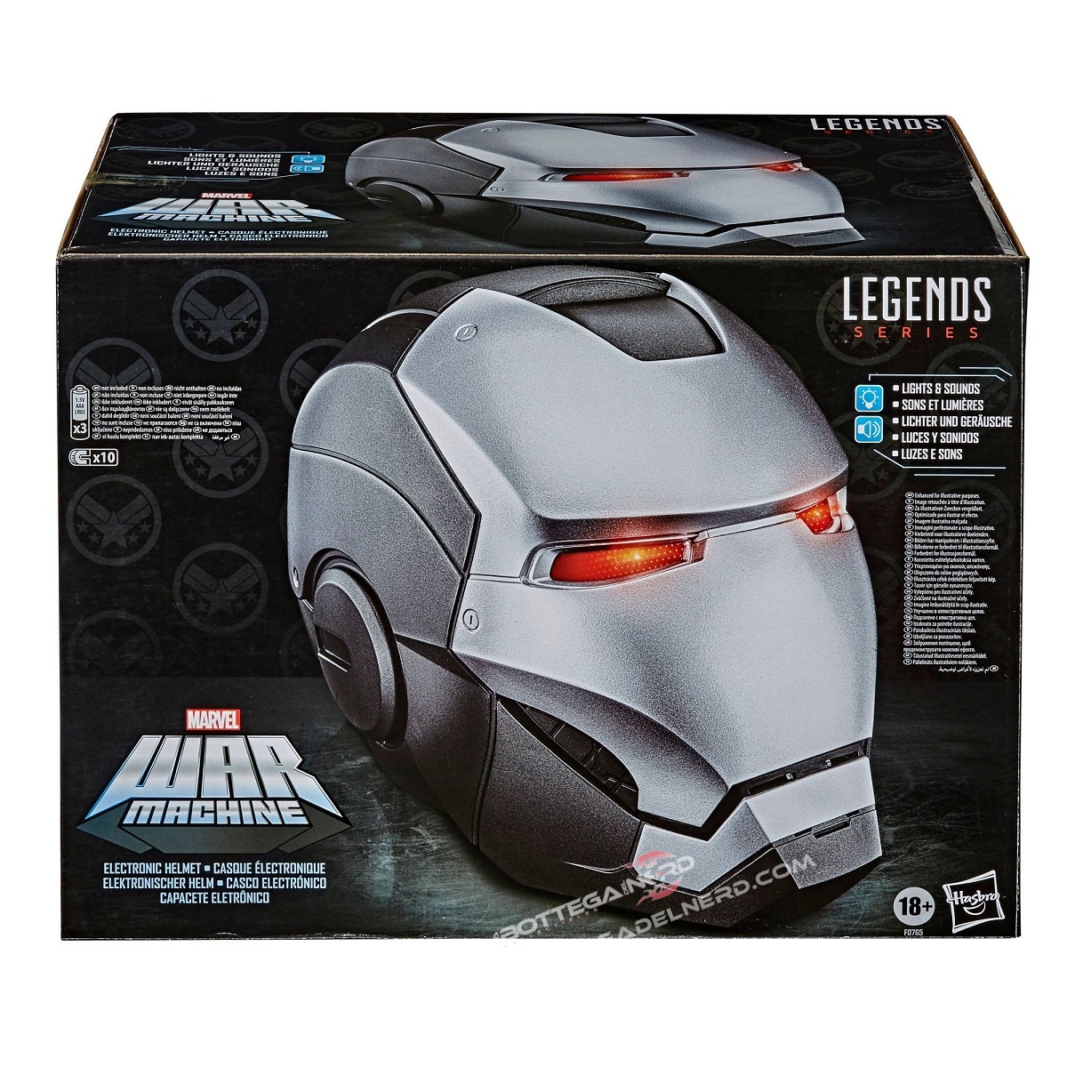 Marvel - Legends Series Electronic Helmet War Machine 1:1 - immagine 2