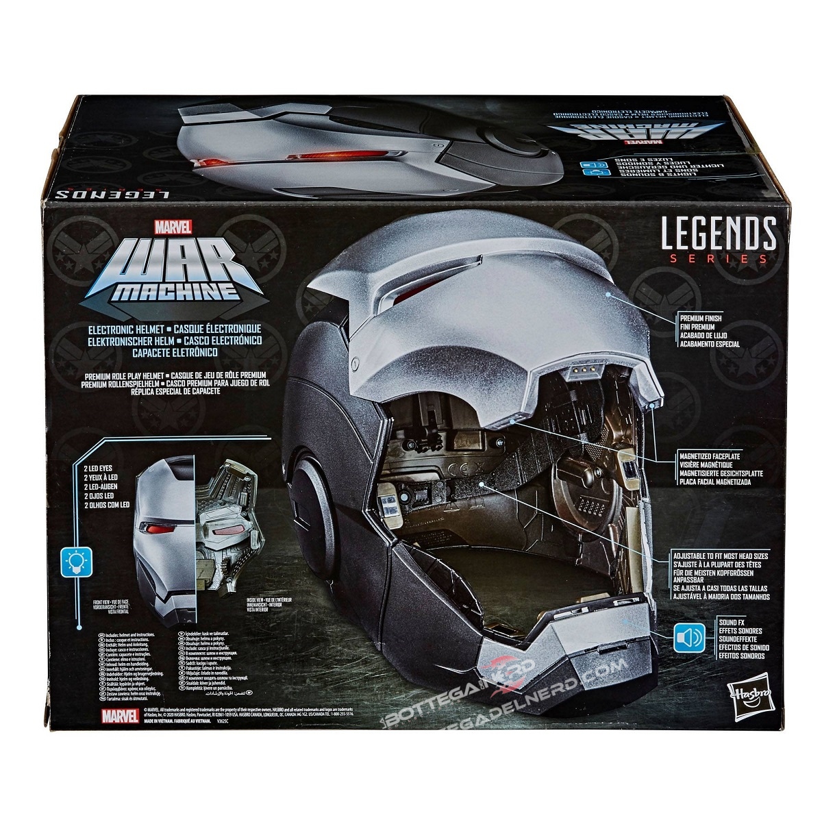 Marvel - Legends Series Electronic Helmet War Machine 1:1 - immagine 3