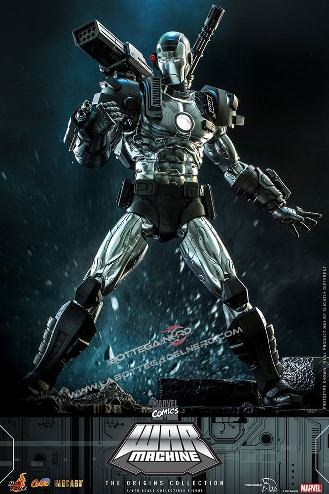 Marvel - Masterpiece Action Figure 1/6 War Machine 32cm - immagine 8