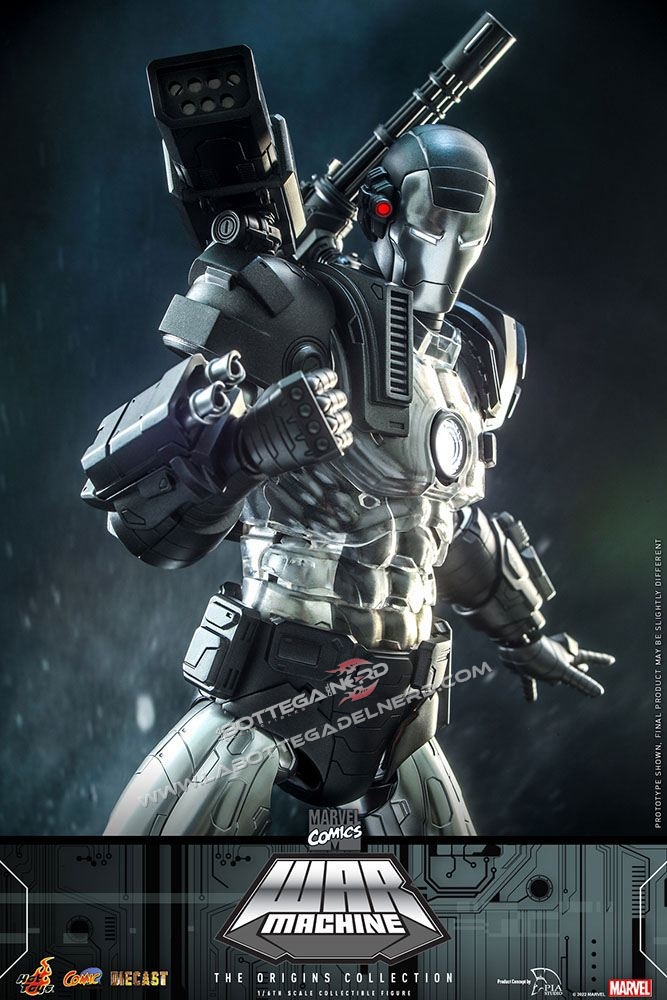Marvel - Masterpiece Action Figure 1/6 War Machine 32cm - immagine 7
