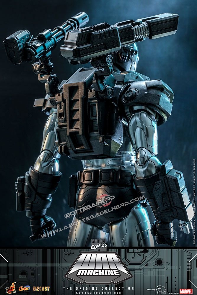 Marvel - Masterpiece Action Figure 1/6 War Machine 32cm - immagine 6