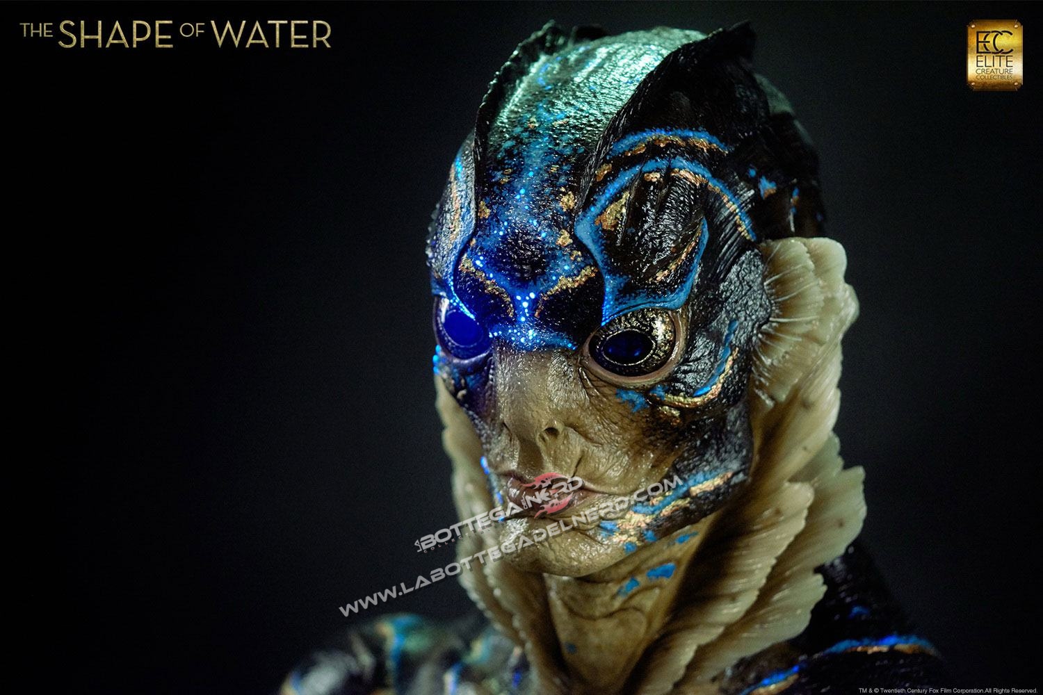 La Forma dell'acqua - Life-Size Busto 1/1 Amphibian Man 71cm - immagine 3