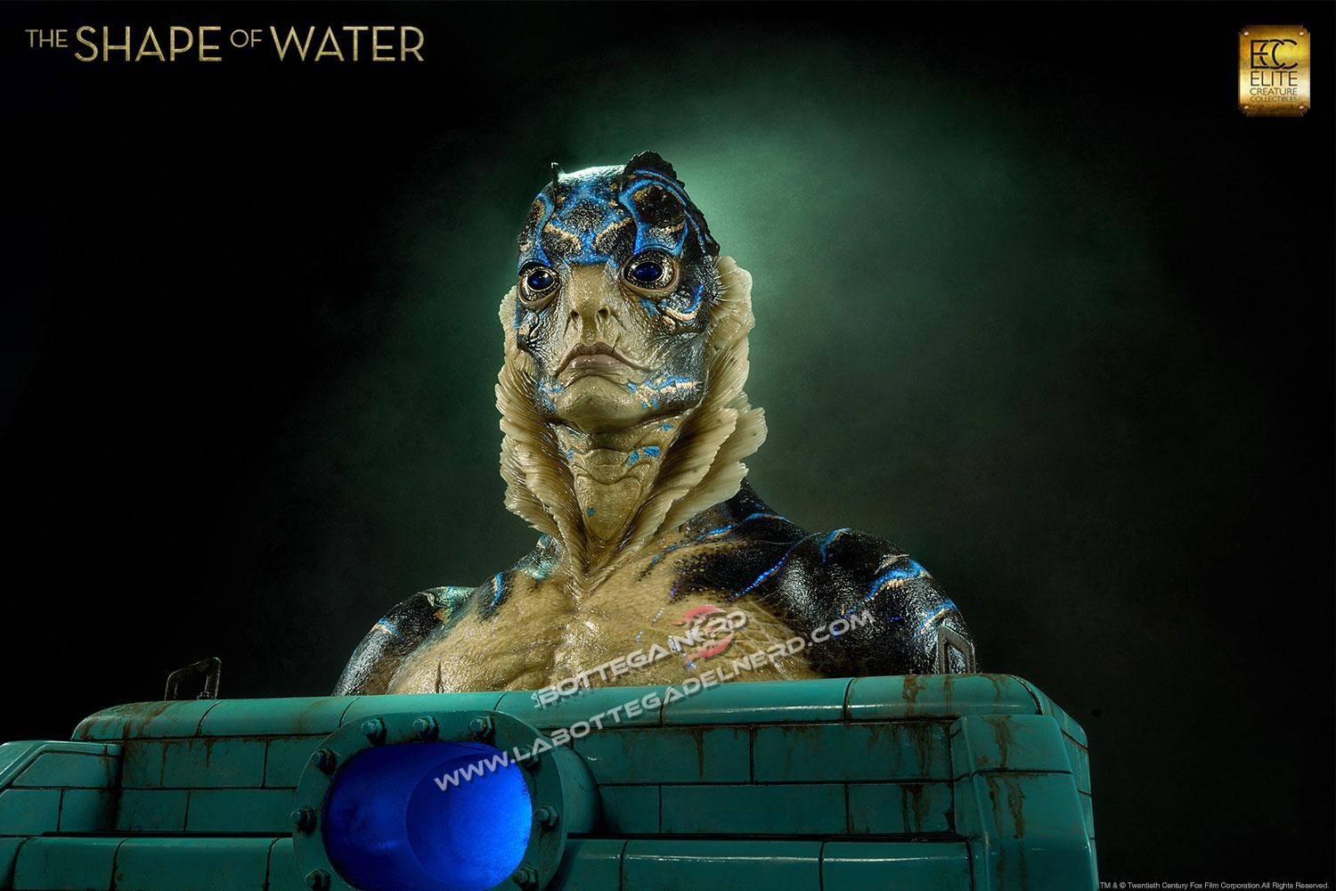 La Forma dell'acqua - Life-Size Busto 1/1 Amphibian Man 71cm - immagine 4